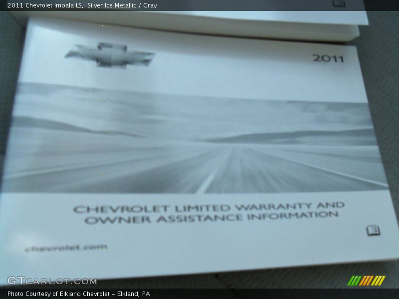 Silver Ice Metallic / Gray 2011 Chevrolet Impala LS