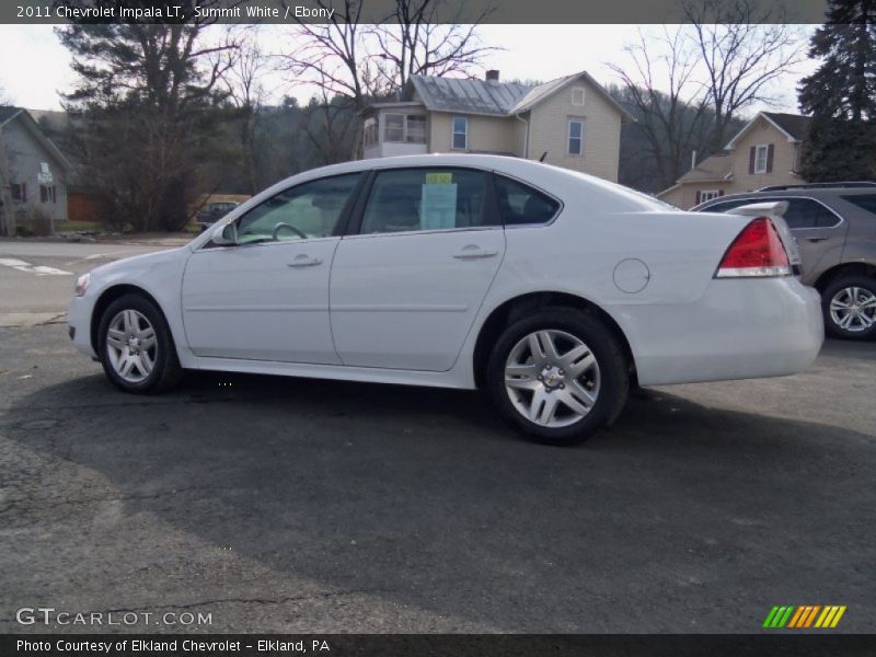 Summit White / Ebony 2011 Chevrolet Impala LT