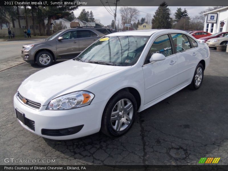 Summit White / Ebony 2011 Chevrolet Impala LT