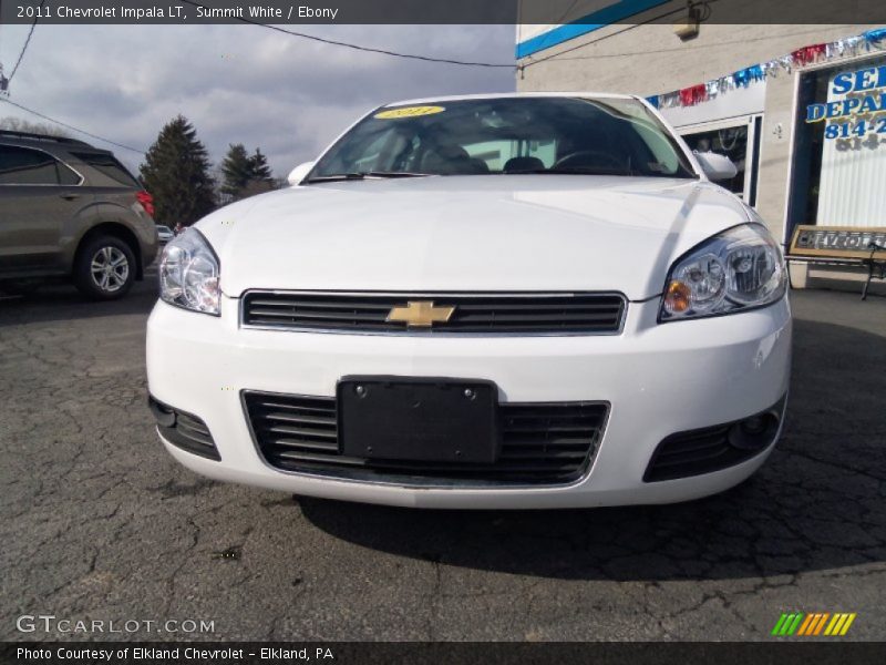 Summit White / Ebony 2011 Chevrolet Impala LT