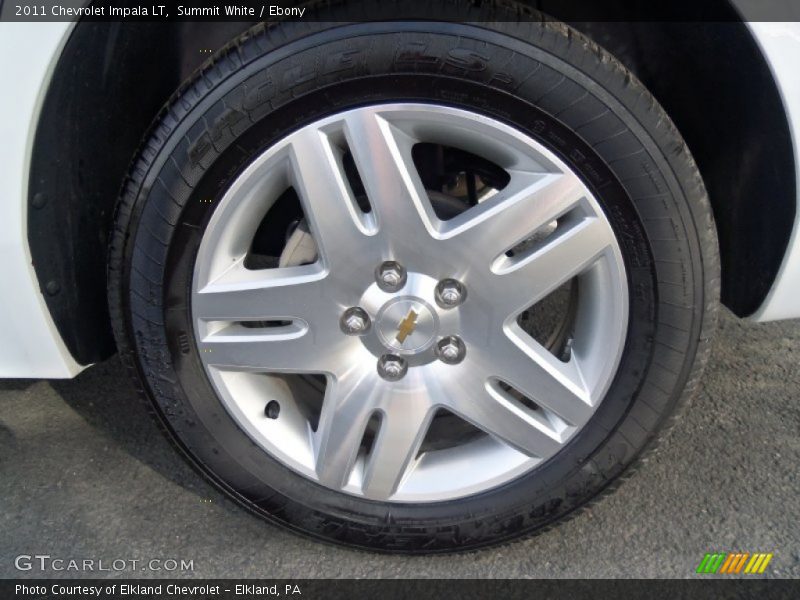 Summit White / Ebony 2011 Chevrolet Impala LT