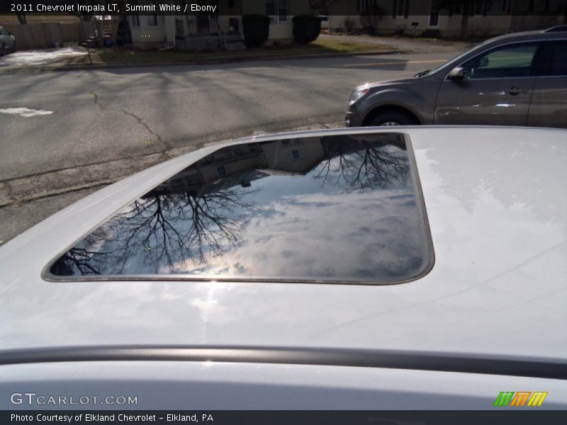Summit White / Ebony 2011 Chevrolet Impala LT