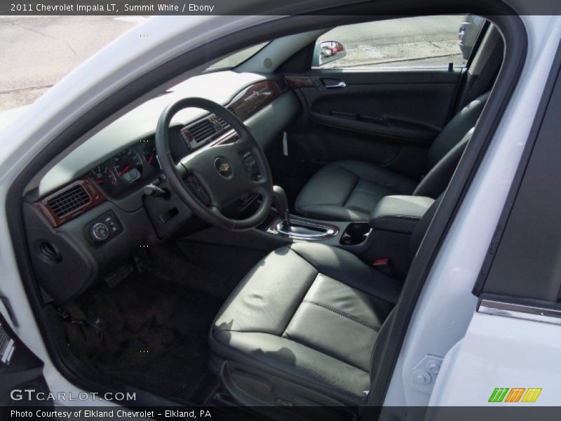 Summit White / Ebony 2011 Chevrolet Impala LT