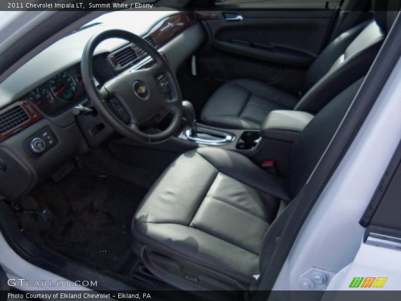 Summit White / Ebony 2011 Chevrolet Impala LT