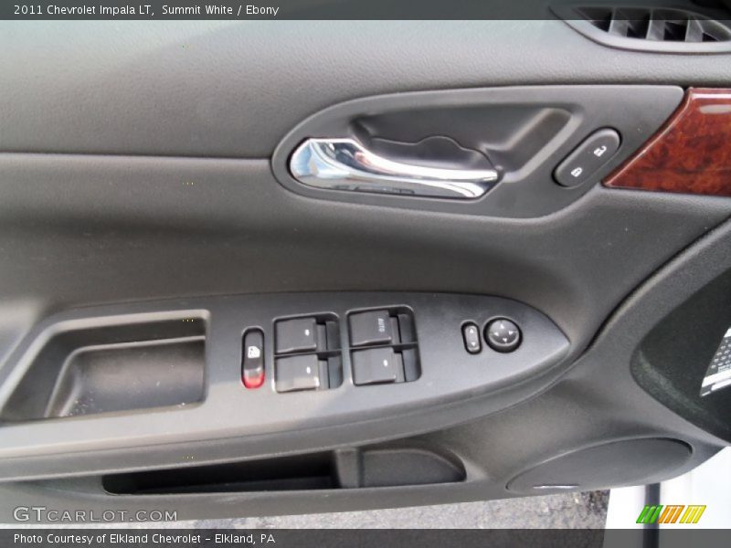 Summit White / Ebony 2011 Chevrolet Impala LT