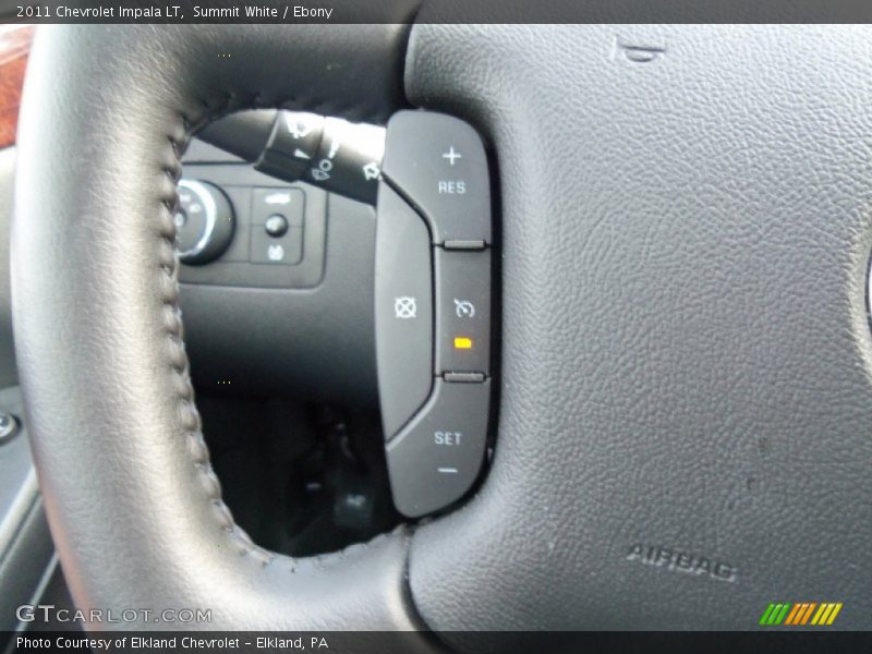 Summit White / Ebony 2011 Chevrolet Impala LT