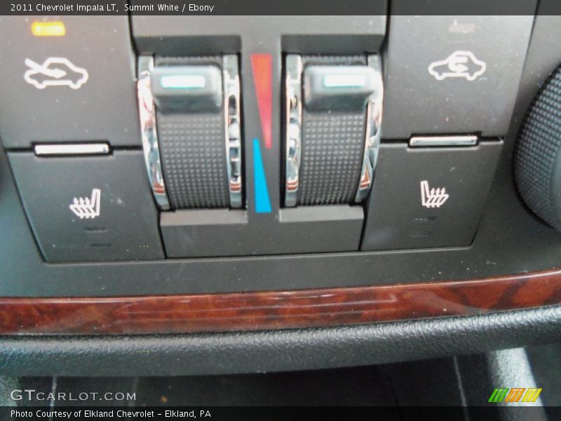 Summit White / Ebony 2011 Chevrolet Impala LT
