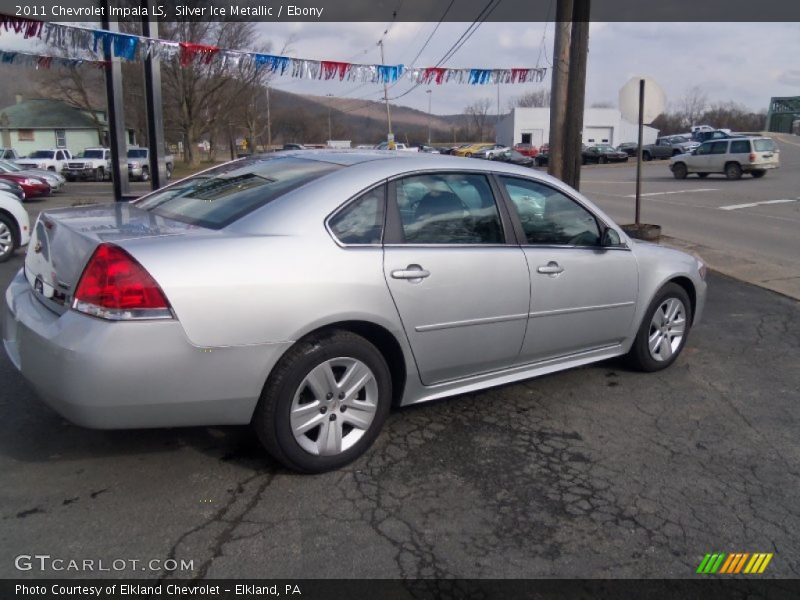 Silver Ice Metallic / Ebony 2011 Chevrolet Impala LS
