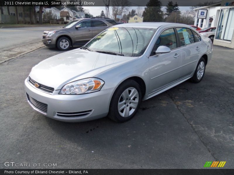 Silver Ice Metallic / Ebony 2011 Chevrolet Impala LS