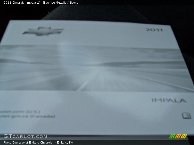 Silver Ice Metallic / Ebony 2011 Chevrolet Impala LS
