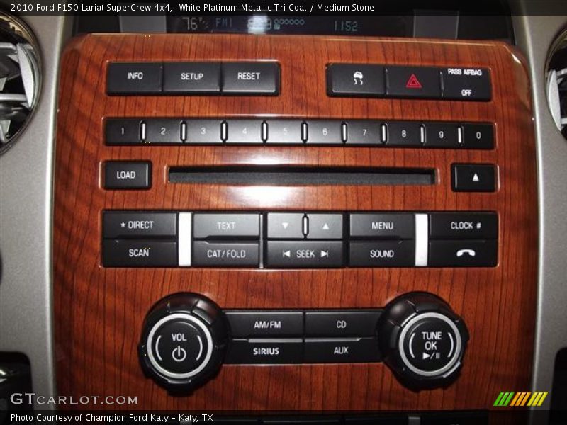 Controls of 2010 F150 Lariat SuperCrew 4x4