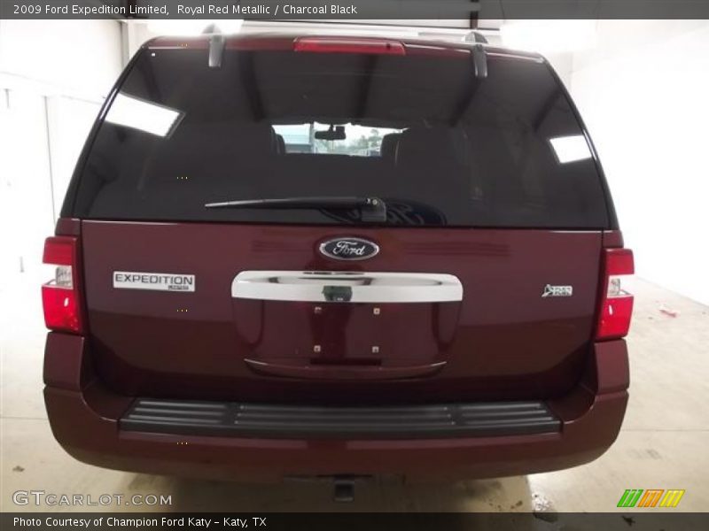 Royal Red Metallic / Charcoal Black 2009 Ford Expedition Limited