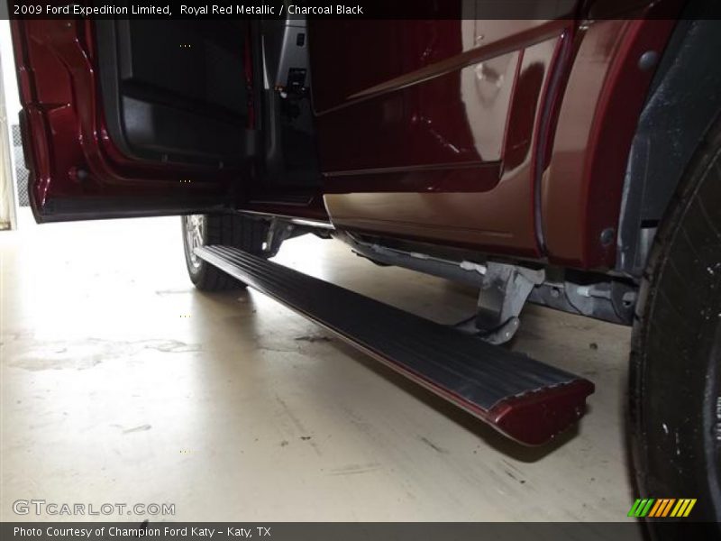 Royal Red Metallic / Charcoal Black 2009 Ford Expedition Limited