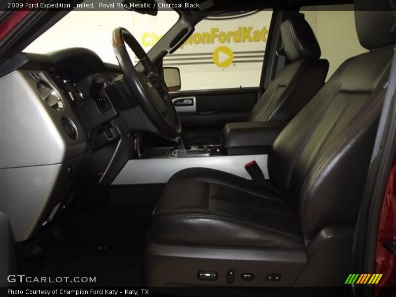 Royal Red Metallic / Charcoal Black 2009 Ford Expedition Limited