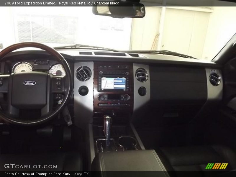 Royal Red Metallic / Charcoal Black 2009 Ford Expedition Limited