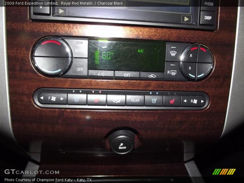 Royal Red Metallic / Charcoal Black 2009 Ford Expedition Limited