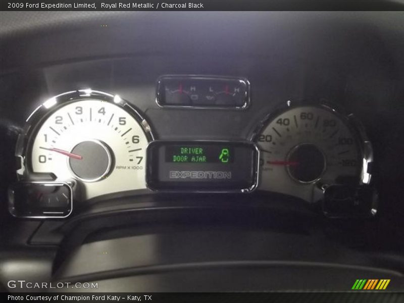 Royal Red Metallic / Charcoal Black 2009 Ford Expedition Limited