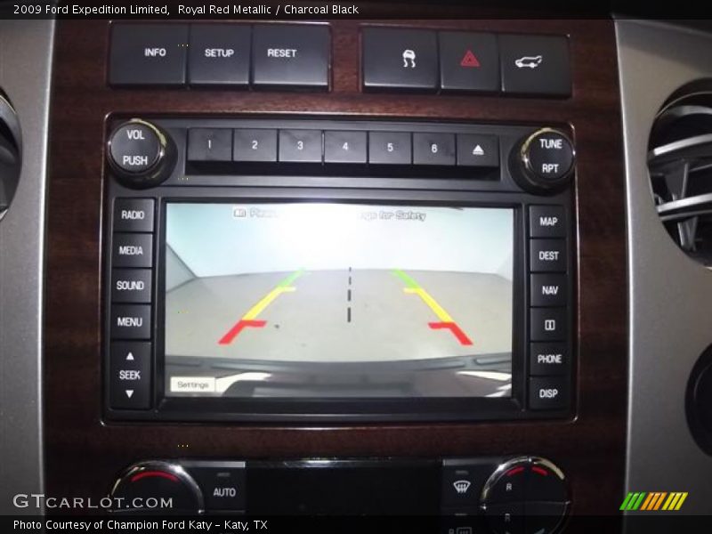 Royal Red Metallic / Charcoal Black 2009 Ford Expedition Limited