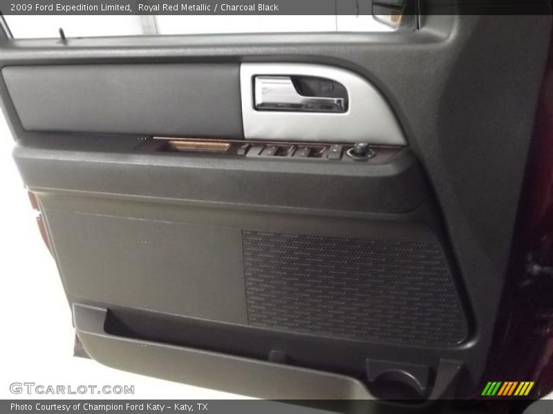 Royal Red Metallic / Charcoal Black 2009 Ford Expedition Limited