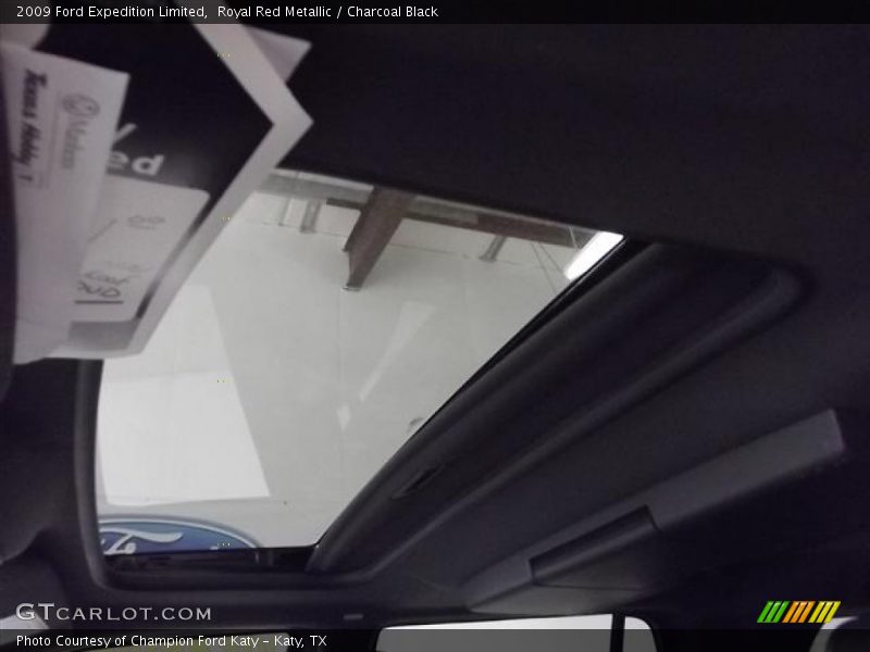 Royal Red Metallic / Charcoal Black 2009 Ford Expedition Limited