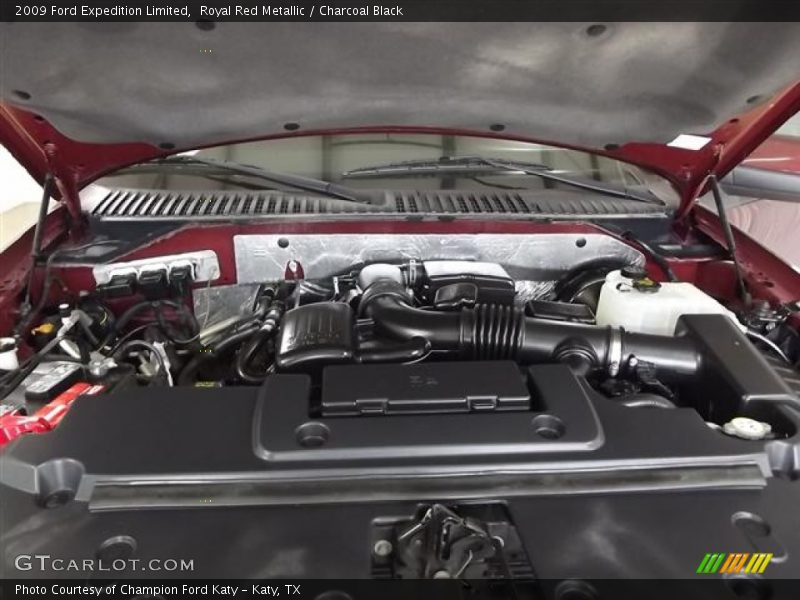 Royal Red Metallic / Charcoal Black 2009 Ford Expedition Limited