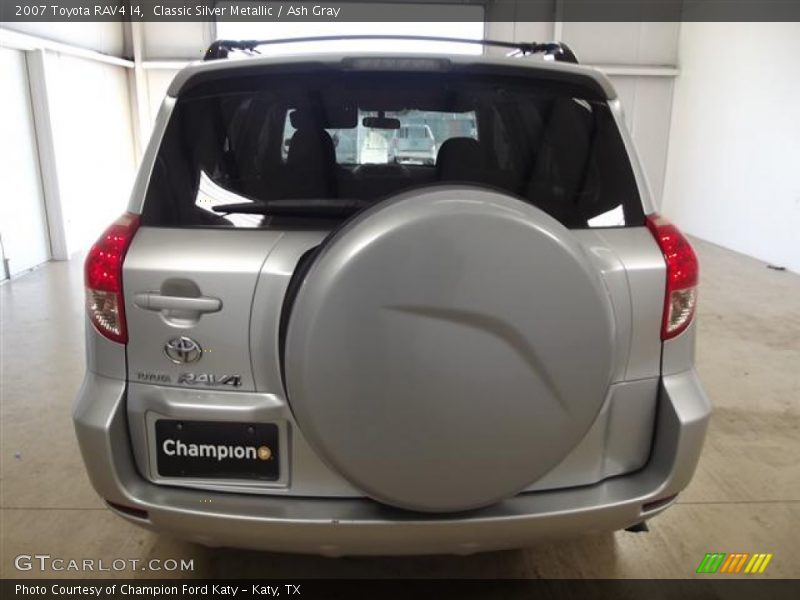 Classic Silver Metallic / Ash Gray 2007 Toyota RAV4 I4
