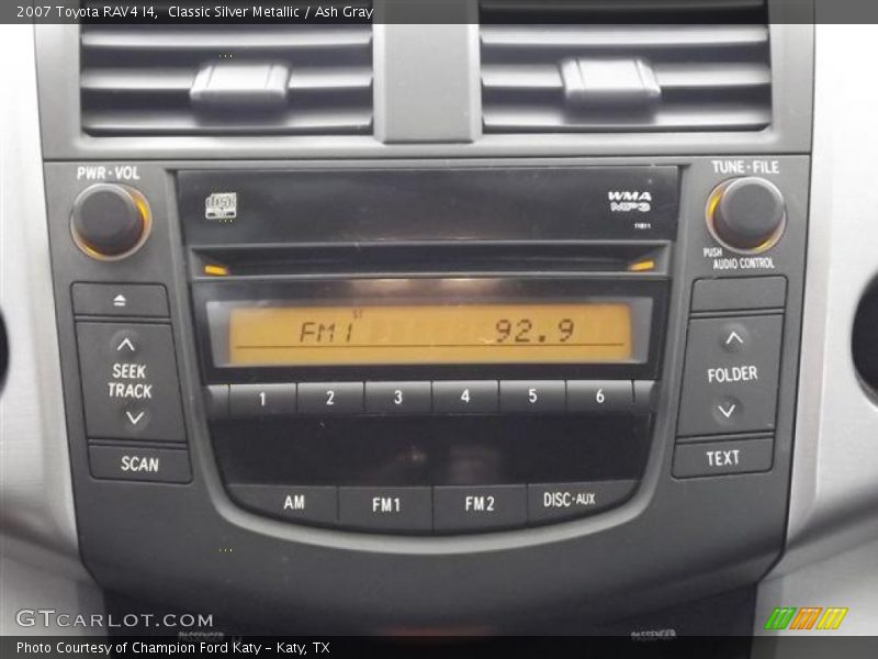 Classic Silver Metallic / Ash Gray 2007 Toyota RAV4 I4