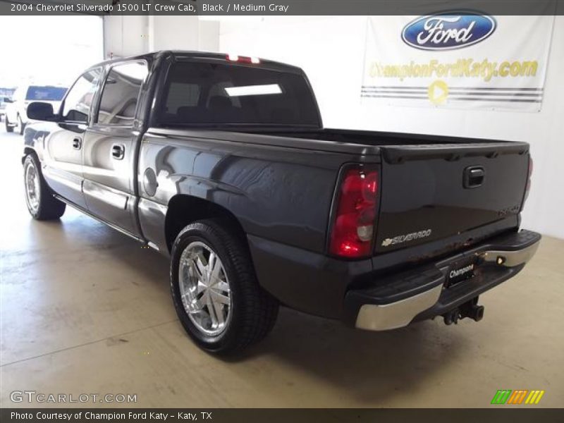 Black / Medium Gray 2004 Chevrolet Silverado 1500 LT Crew Cab