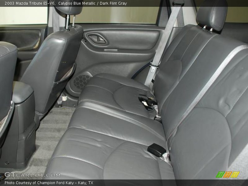 Calypso Blue Metallic / Dark Flint Gray 2003 Mazda Tribute ES-V6