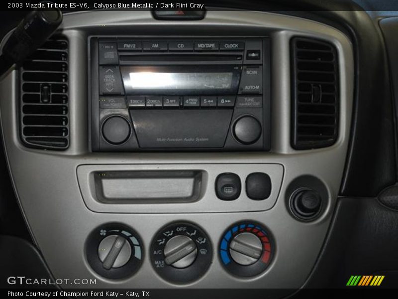 Calypso Blue Metallic / Dark Flint Gray 2003 Mazda Tribute ES-V6