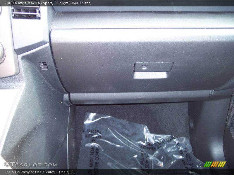 Sunlight Silver / Sand 2008 Mazda MAZDA5 Sport
