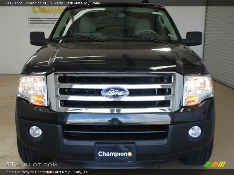 Tuxedo Black Metallic / Stone 2012 Ford Expedition XL