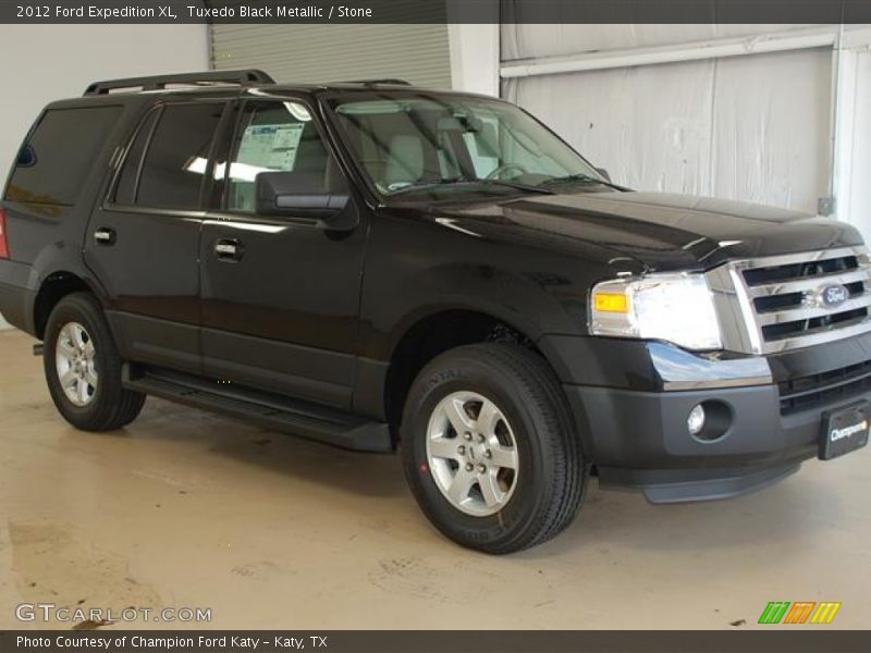 Tuxedo Black Metallic / Stone 2012 Ford Expedition XL