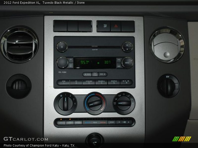 Tuxedo Black Metallic / Stone 2012 Ford Expedition XL