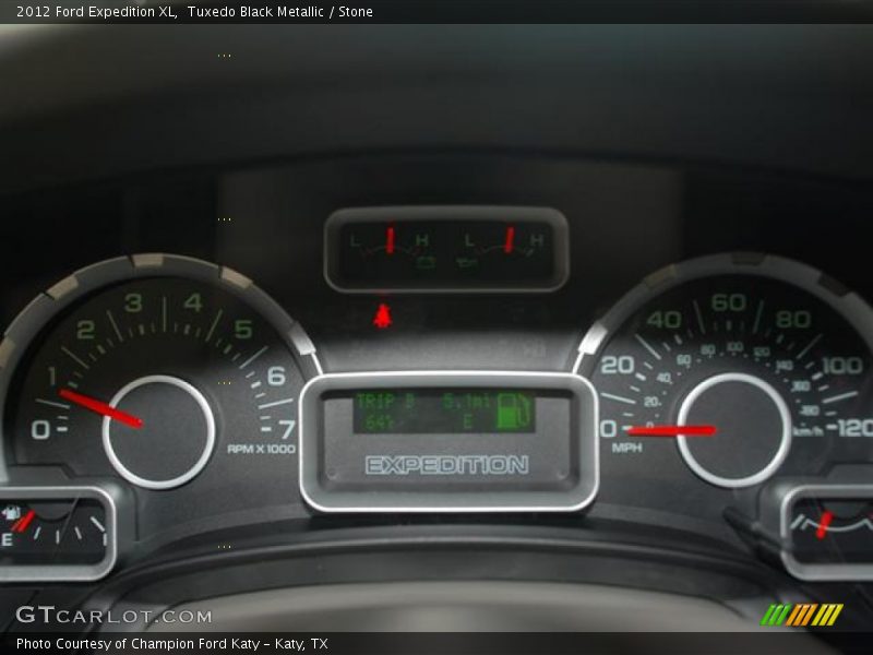 Tuxedo Black Metallic / Stone 2012 Ford Expedition XL