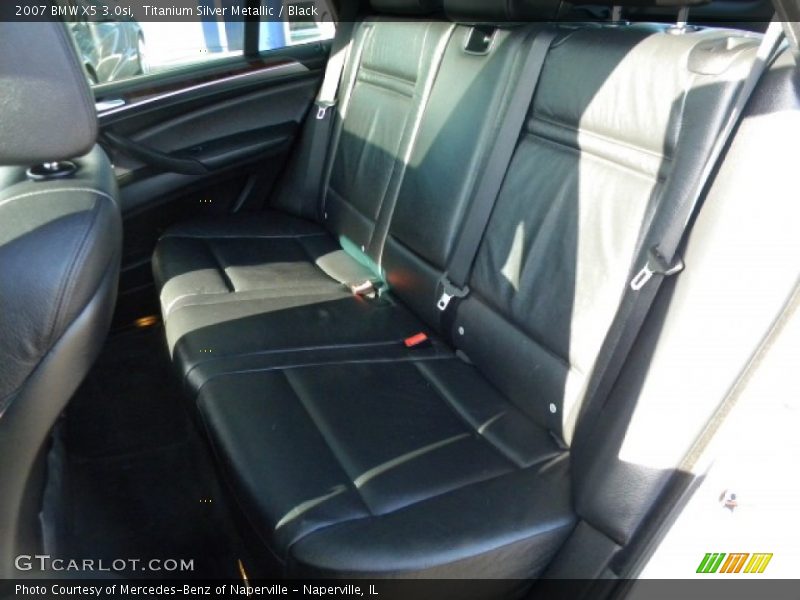 Titanium Silver Metallic / Black 2007 BMW X5 3.0si