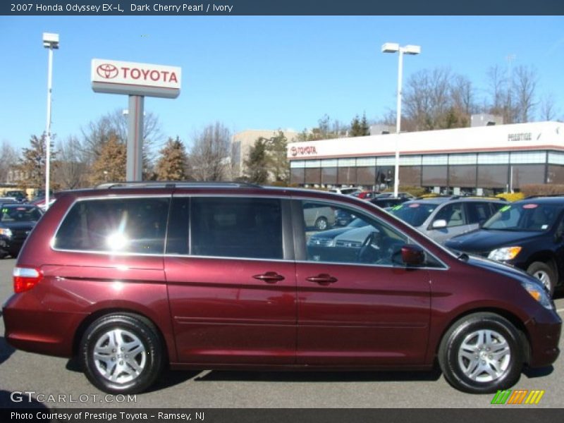 Dark Cherry Pearl / Ivory 2007 Honda Odyssey EX-L