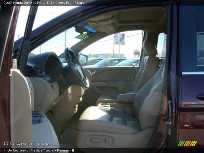 Dark Cherry Pearl / Ivory 2007 Honda Odyssey EX-L