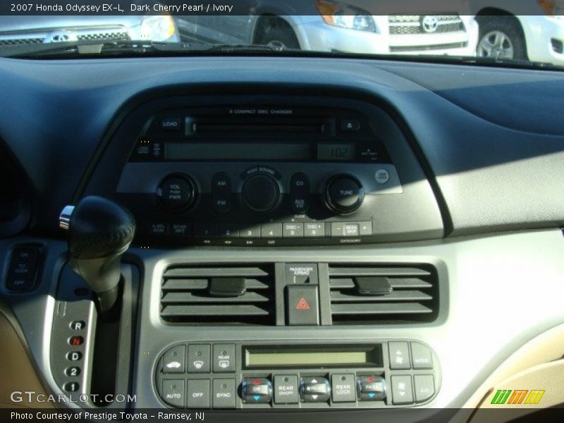 Dark Cherry Pearl / Ivory 2007 Honda Odyssey EX-L