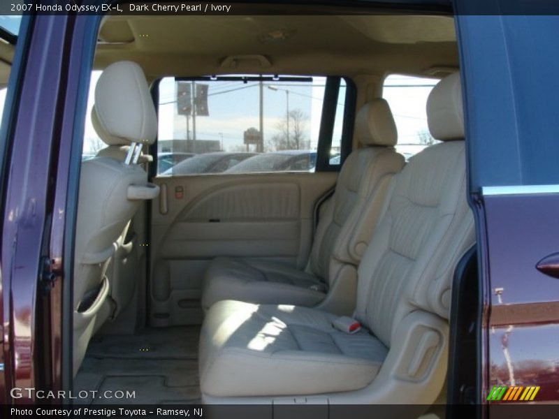 Dark Cherry Pearl / Ivory 2007 Honda Odyssey EX-L