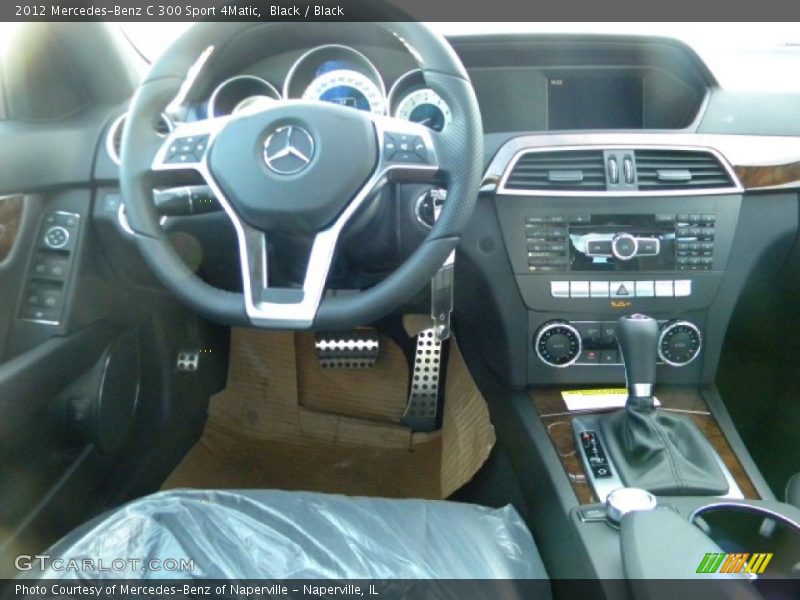 Black / Black 2012 Mercedes-Benz C 300 Sport 4Matic