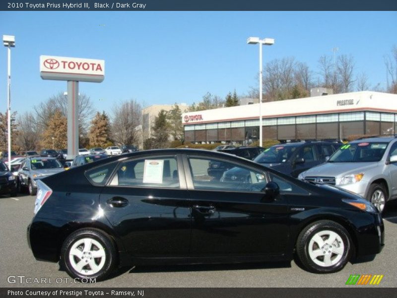 Black / Dark Gray 2010 Toyota Prius Hybrid III