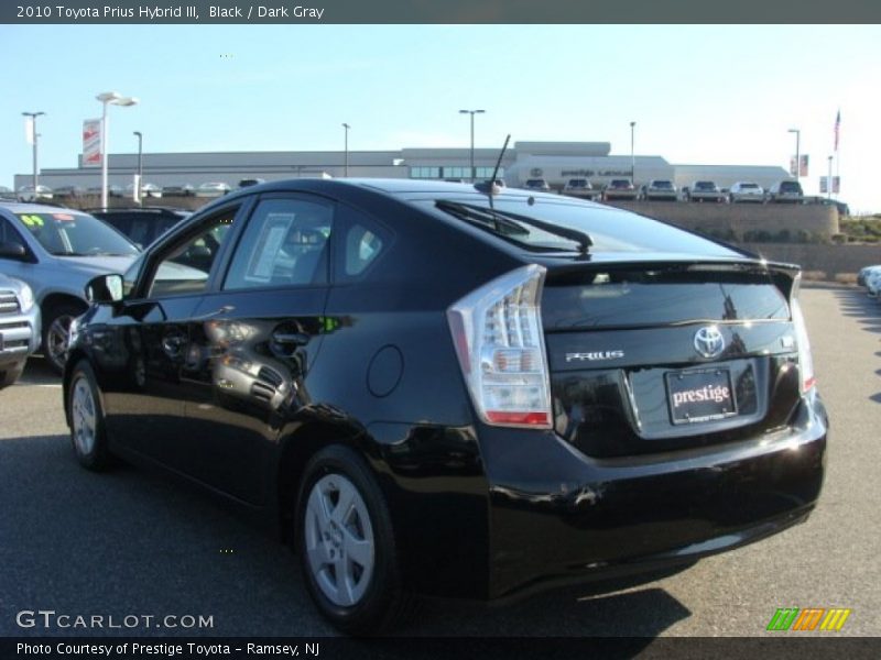 Black / Dark Gray 2010 Toyota Prius Hybrid III