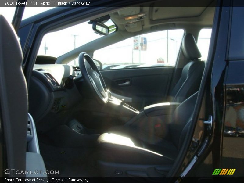 Black / Dark Gray 2010 Toyota Prius Hybrid III