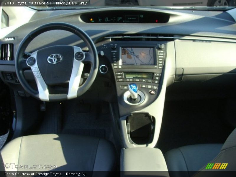 Black / Dark Gray 2010 Toyota Prius Hybrid III