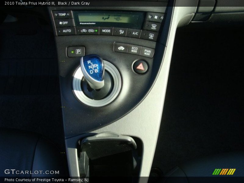 Black / Dark Gray 2010 Toyota Prius Hybrid III