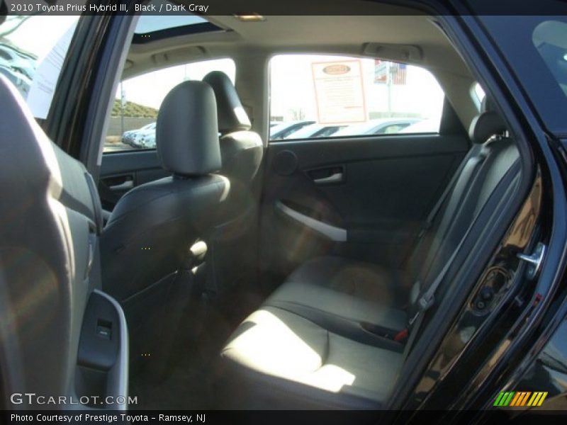 Black / Dark Gray 2010 Toyota Prius Hybrid III