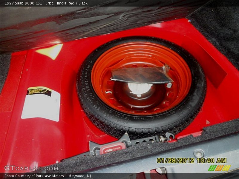 Imola Red / Black 1997 Saab 9000 CSE Turbo
