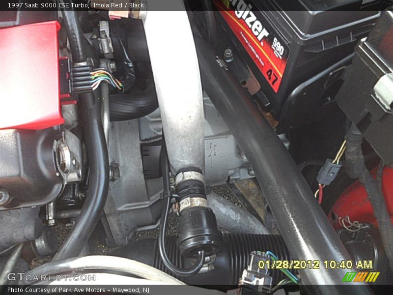 Imola Red / Black 1997 Saab 9000 CSE Turbo