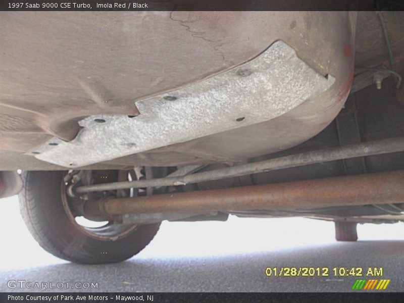 Imola Red / Black 1997 Saab 9000 CSE Turbo